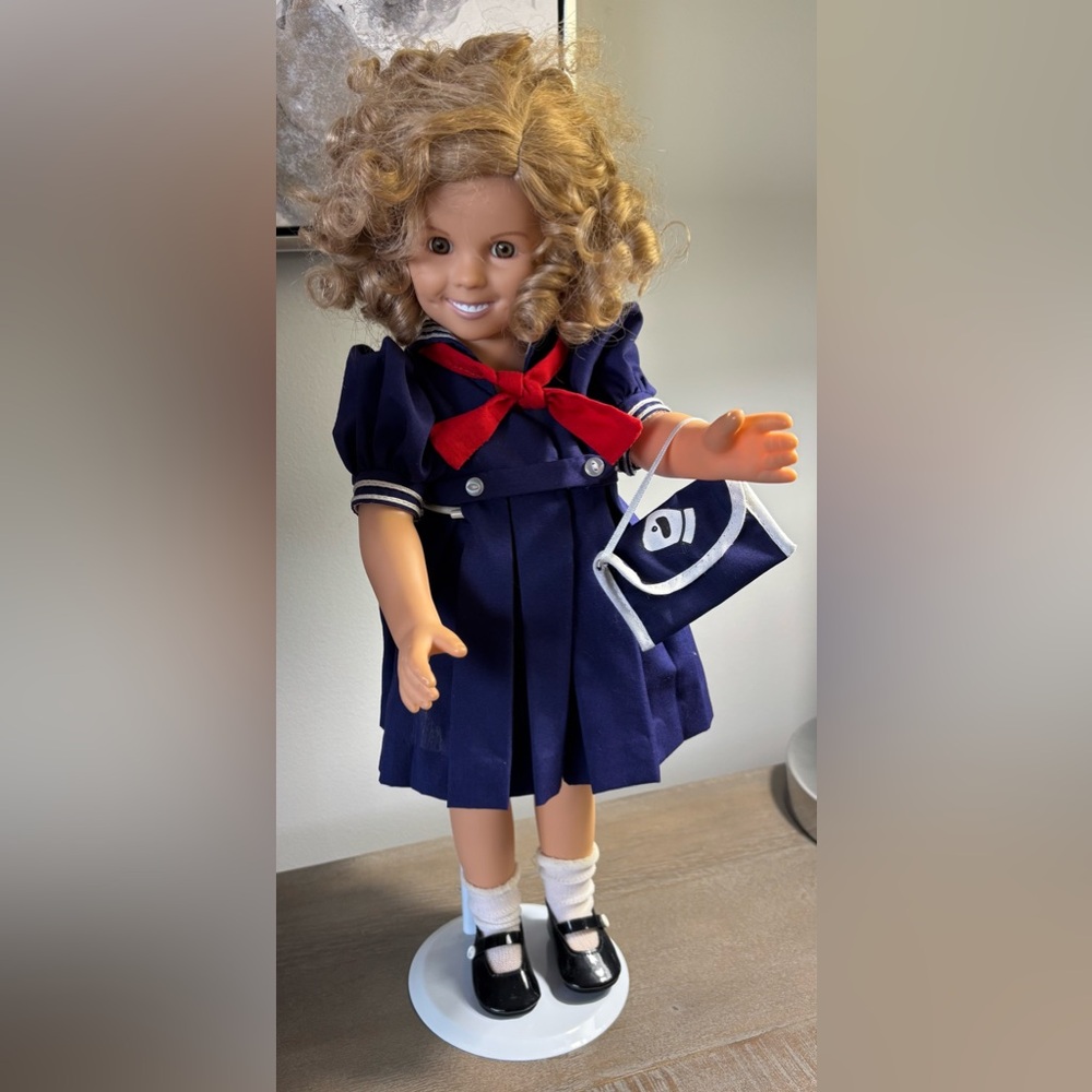Vintage Danbury Mint Shirley Temple Collectible Doll Sailor Outfit